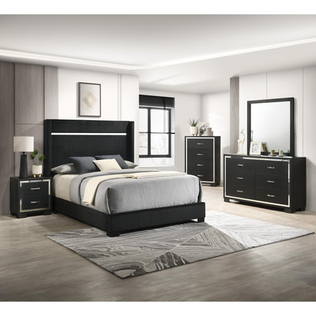  Crown Mark Gennro B9295-2 Nightstand IMAGE 2