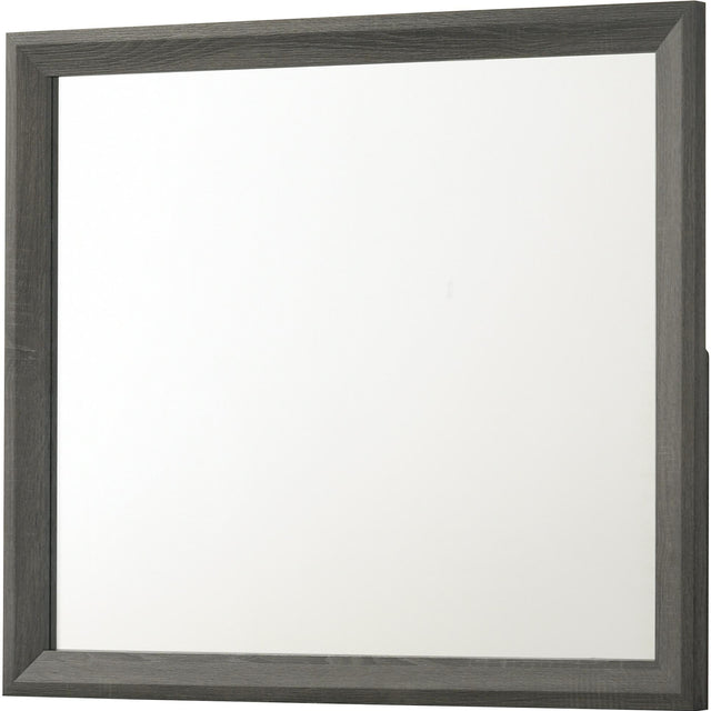  Crown Mark Valor B9335-11 Dresser Mirror - Grey IMAGE 1