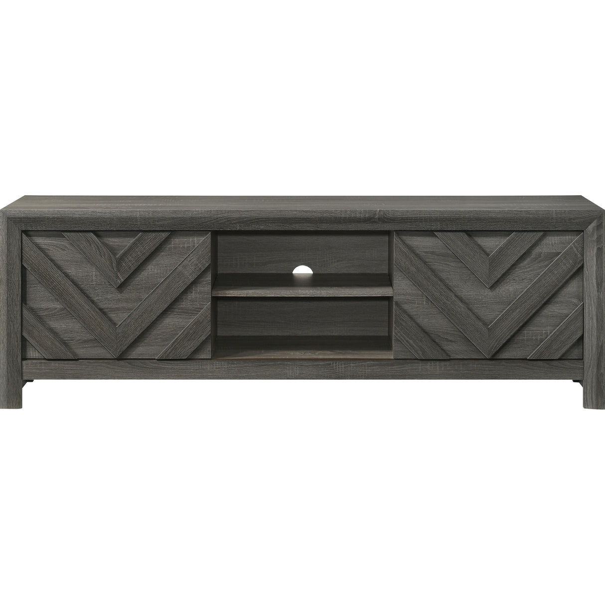  Crown Mark Valor B9335-9 TV Stand - Grey IMAGE 2