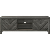  Crown Mark Valor B9335-9 TV Stand - Grey IMAGE 3