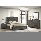  Crown Mark Valor B9335-Q Queen Bed - Grey IMAGE 4