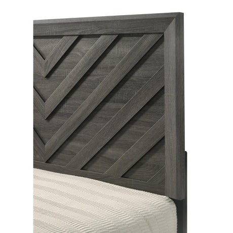 Crown Mark Valor B9335-Q Queen Bed - Grey IMAGE 5