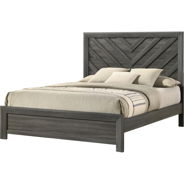  Crown Mark Valor B9335-F Full Bed - Grey IMAGE 1
