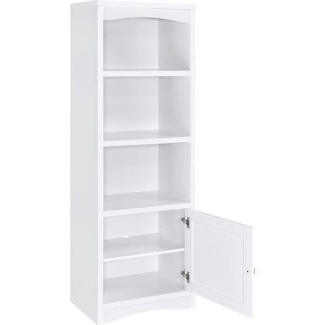  Coaster Furniture Laughlin 724113-SET 3-piece Entertainment Center TV Stand - White IMAGE 10