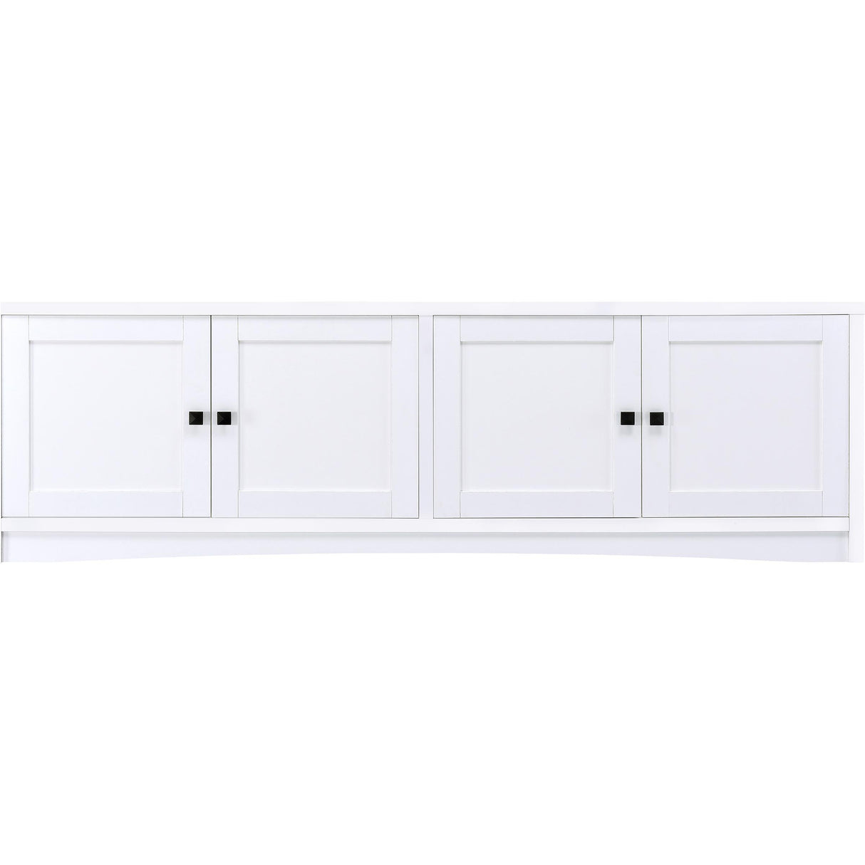  Coaster Furniture Laughlin 724113-SET 3-piece Entertainment Center TV Stand - White IMAGE 6