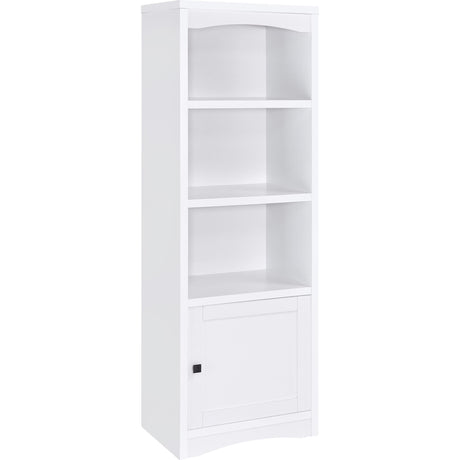  Coaster Furniture Laughlin 724113-SET 3-piece Entertainment Center TV Stand - White IMAGE 9