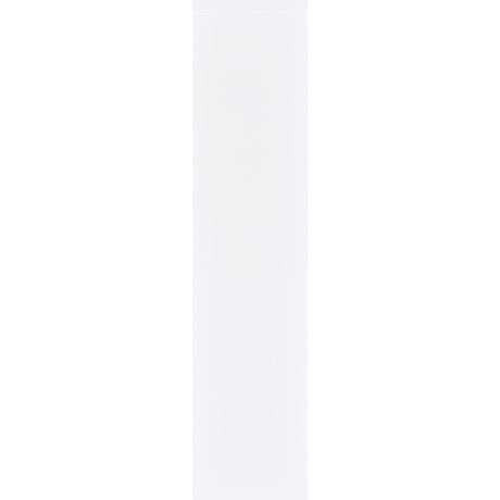  Coaster Furniture Laughlin 724114 3-shelf Engineered Wood Media Tower - White IMAGE 6