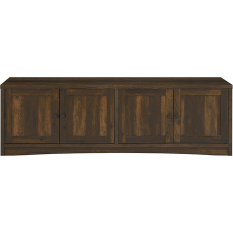  Coaster Furniture Laughlin 724123-SET 3-piece Entertainment Center TV Stand - Dark Pine IMAGE 5