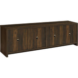  Coaster Furniture Laughlin 724123-SET 3-piece Entertainment Center TV Stand - Dark Pine IMAGE 8