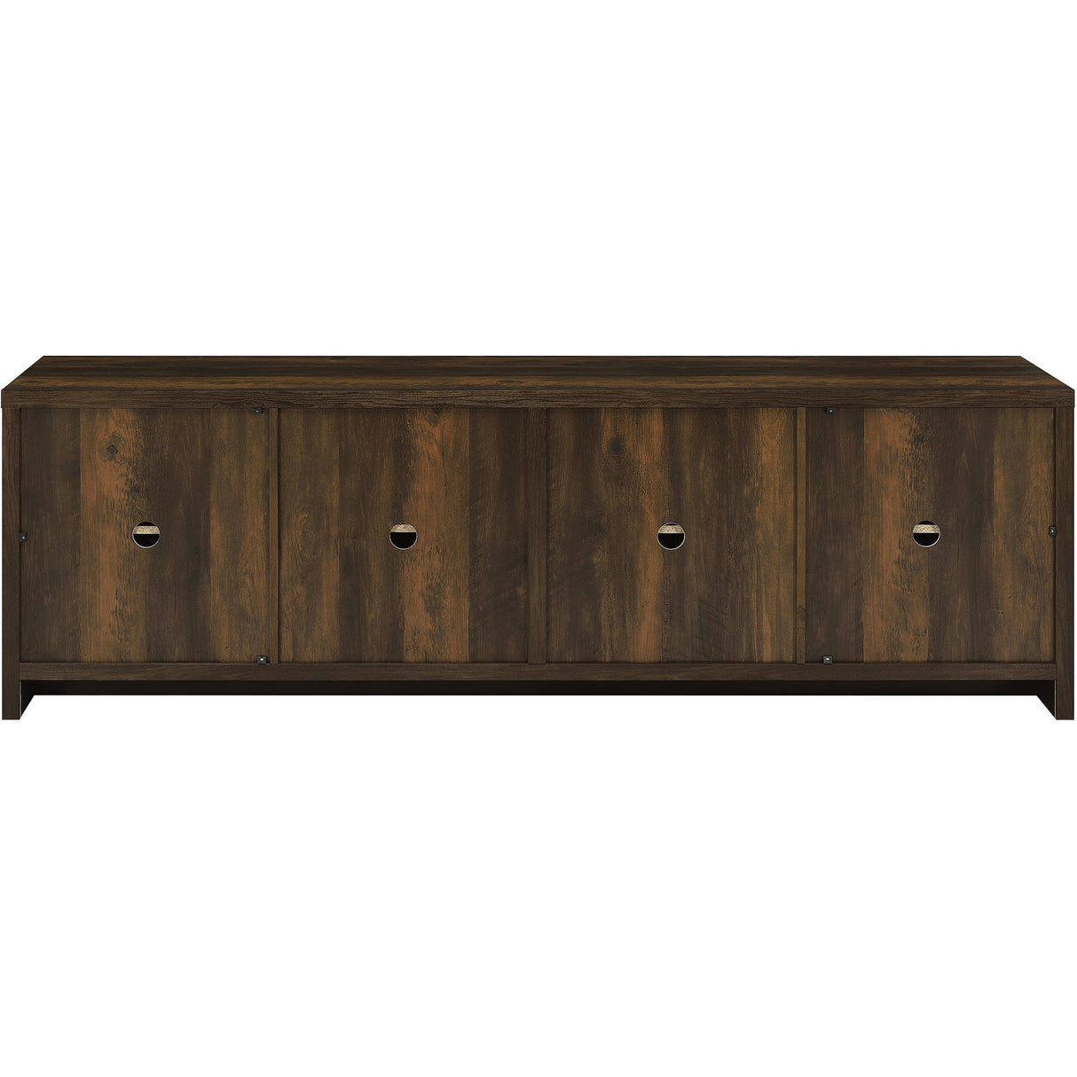  Coaster Furniture Laughlin 724123-SET 3-piece Entertainment Center TV Stand - Dark Pine IMAGE 9