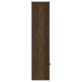  Coaster Furniture Laughlin 724124 3-shelf Engineered Wood Media Tower - Dark Pine IMAGE 10