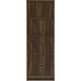  Coaster Furniture Laughlin 724124 3-shelf Engineered Wood Media Tower - Dark Pine IMAGE 8