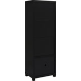  Coaster Furniture Jupiter 736303-SET 3-piece Entertainment Center 79-inch TV Stand - Black IMAGE 14