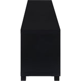  Coaster Furniture Jupiter 736303-SET 3-piece Entertainment Center 79-inch TV Stand - Black IMAGE 6