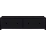  Coaster Furniture Jupiter 736303-SET 3-piece Entertainment Center 79-inch TV Stand - Black IMAGE 8