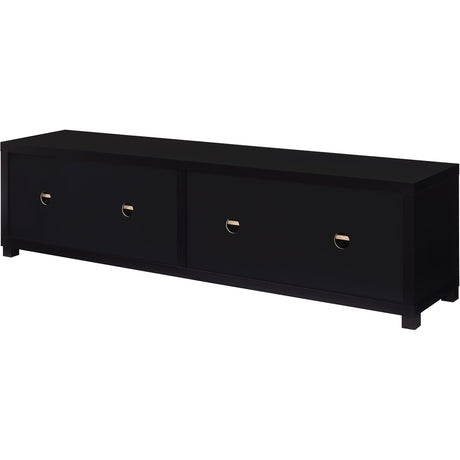  Coaster Furniture Jupiter 736303-SET 3-piece Entertainment Center 79-inch TV Stand - Black IMAGE 9