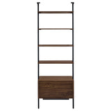  Coaster Furniture Owens 980074-S3 3-piece 96-inch Wall Mounted Bookshelf Set - Walnut IMAGE 9