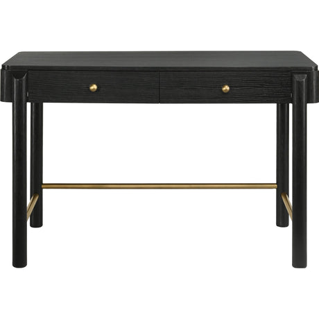  Coaster Furniture Arini 224337-SET 2-piece Makeup Vanity Table and Mirror Set - Black IMAGE 4