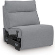  Signature Design by Ashley ModMax II 6590631 Power Armless Recliner with Adjustable Headrest IMAGE 1