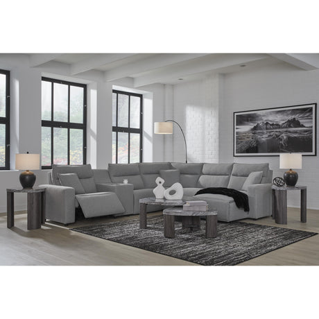  Signature Design by Ashley ModMax II 6590631 Power Armless Recliner with Adjustable Headrest IMAGE 7