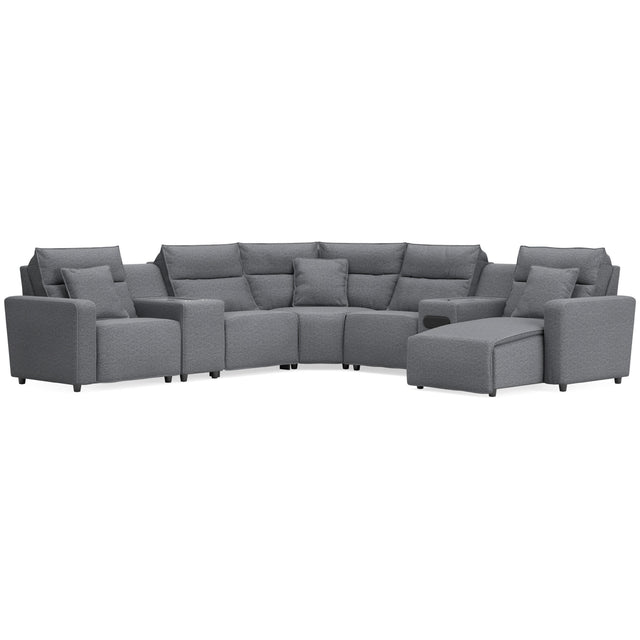  Signature Design by Ashley ModMax II 65906S45 7 pc Power Reclining Sectional with Chaise IMAGE 1
