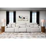  Signature Design by Ashley ModMax II 65907S14 5 pc Power Reclining Sectional with Consoles IMAGE 1