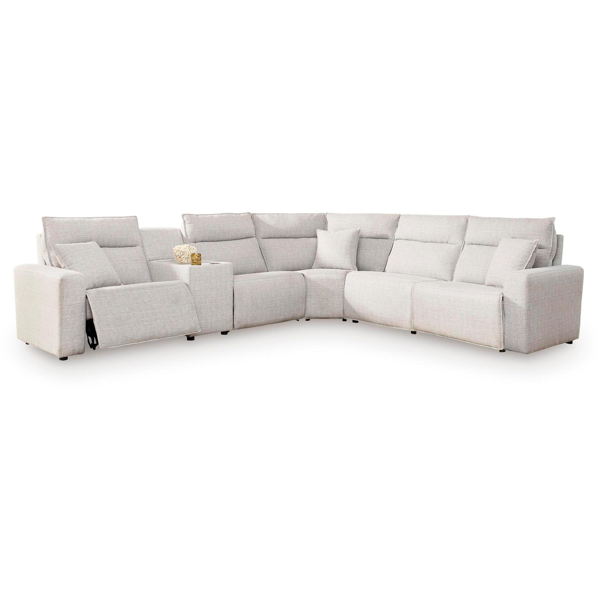  Signature Design by Ashley ModMax II 65907S36 6 pc Reclining Sectional with Console IMAGE 1