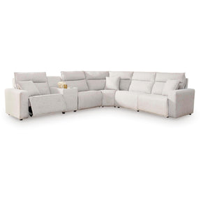  Signature Design by Ashley ModMax II 65907S36 6 pc Reclining Sectional with Console IMAGE 1