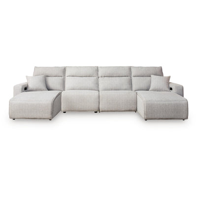  Signature Design by Ashley ModMax II 65907S37 4 pc Reclining Sectional with Double Chaise IMAGE 1