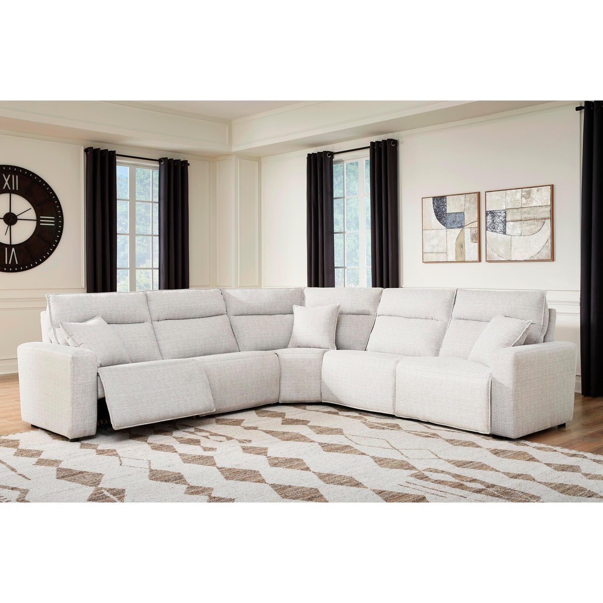  Signature Design by Ashley ModMax II 65907S8 5 pc Power Reclining Sectional IMAGE 2