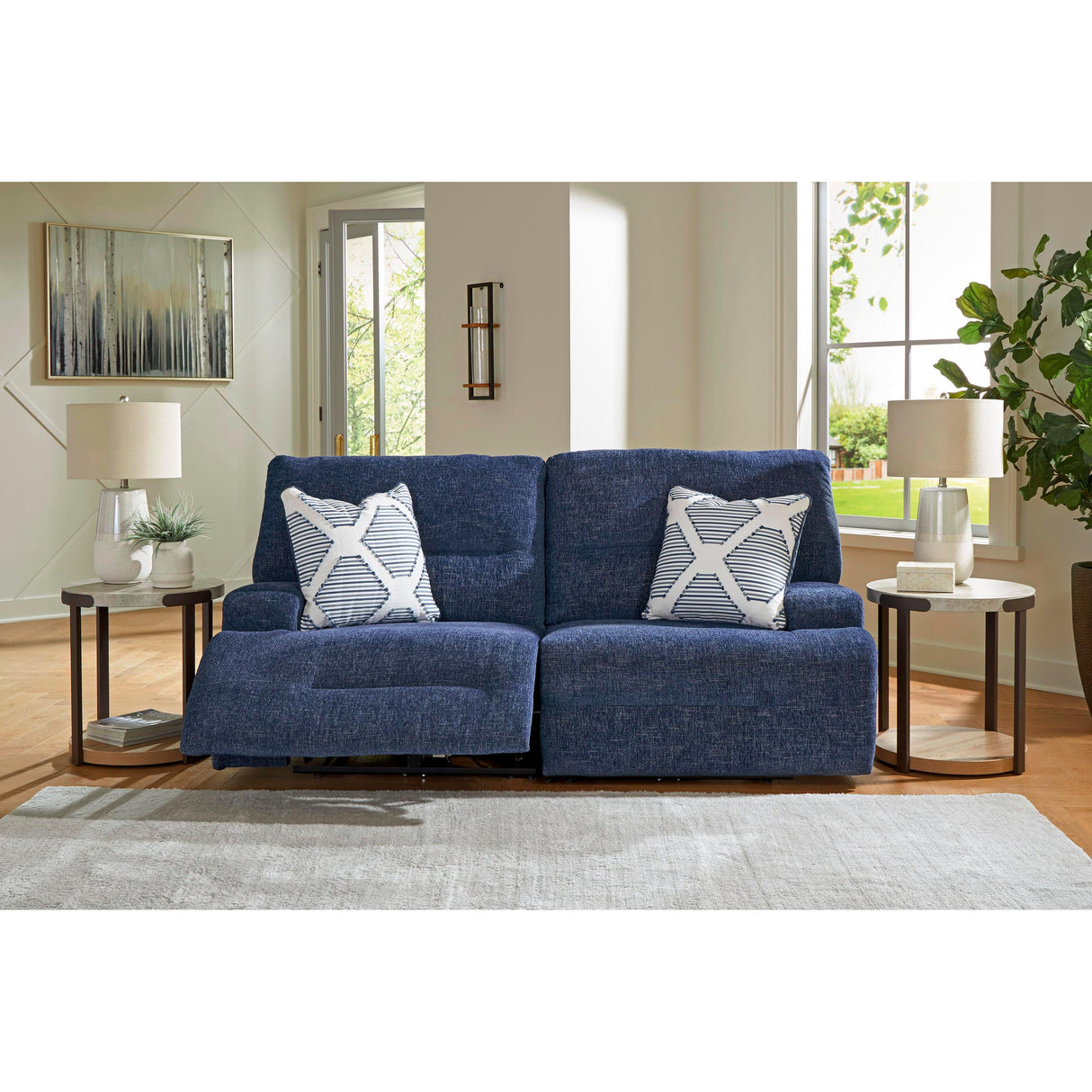  Signature Design by Ashley Acklen Place 93607S16 2 pc Power Reclining Sectional IMAGE 4