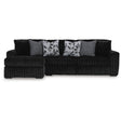  Signature Design by Ashley Midnight-Madness 98103S15 3 pc Sectional with Chaise IMAGE 1