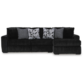  Signature Design by Ashley Midnight-Madness 98103S16 3 pc Sectional with Chaise IMAGE 1