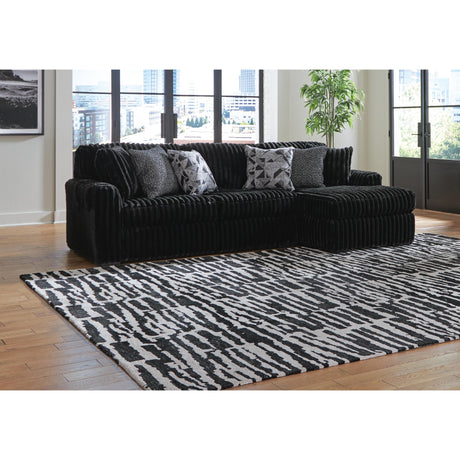  Signature Design by Ashley Midnight-Madness 98103S16 3 pc Sectional with Chaise IMAGE 3