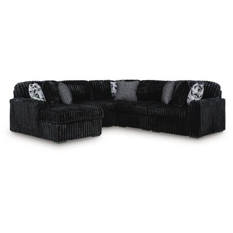  Signature Design by Ashley Midnight-Madness 98103S21 5 pc Sectional with Chaise IMAGE 1