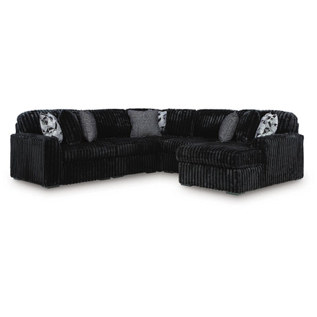  Signature Design by Ashley Midnight-Madness 98103S22 5 pc Sectional with Chaise IMAGE 1