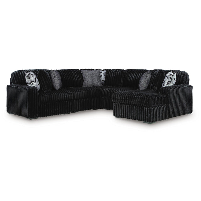  Signature Design by Ashley Midnight-Madness 98103S22 5 pc Sectional with Chaise IMAGE 1