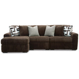  Signature Design by Ashley Midnight-Madness 98104S15 3 pc Sectional with Chaise IMAGE 1