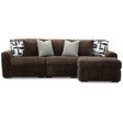 Signature Design by Ashley Midnight-Madness 98104S16 3 pc Sectional with Chaise IMAGE 1