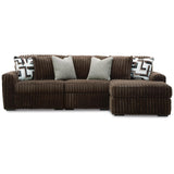  Signature Design by Ashley Midnight-Madness 98104S16 3 pc Sectional with Chaise IMAGE 1