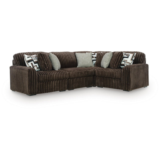  Signature Design by Ashley Midnight-Madness 98104S25 4 pc Sectional IMAGE 1