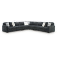  Signature Design by Ashley Midnight-Madness 98105S10 5 pc Sectional IMAGE 1