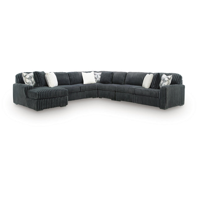  Signature Design by Ashley Midnight-Madness 98105S11 5 pc Sectional with Chaise IMAGE 1