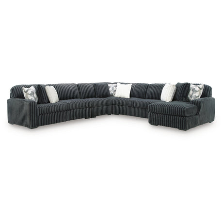 Signature Design by Ashley Midnight-Madness 98105S12 5 pc Sectional with Chaise IMAGE 1