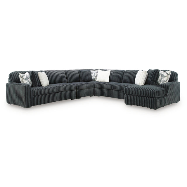  Signature Design by Ashley Midnight-Madness 98105S12 5 pc Sectional with Chaise IMAGE 1