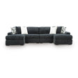  Signature Design by Ashley Midnight-Madness 98105S19 4 pc Double Chaise Sectional IMAGE 1