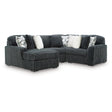  Signature Design by Ashley Midnight-Madness 98105S20 4 pc Sectional with Chaise IMAGE 1