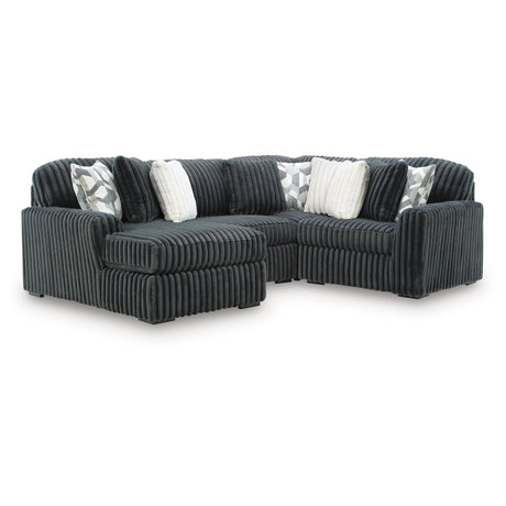  Signature Design by Ashley Midnight-Madness 98105S20 4 pc Sectional with Chaise IMAGE 1