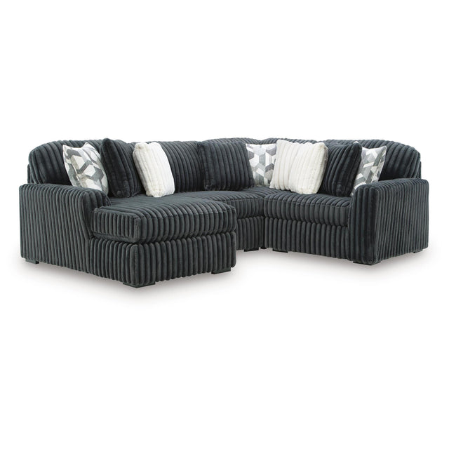  Signature Design by Ashley Midnight-Madness 98105S20 4 pc Sectional with Chaise IMAGE 1