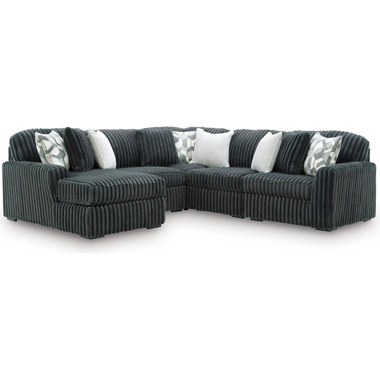  Signature Design by Ashley Midnight-Madness 98105S22 5 pc Sectional with Chaise IMAGE 1